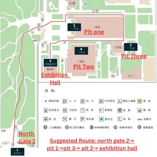 Guerreros de Terracota - Foso 1