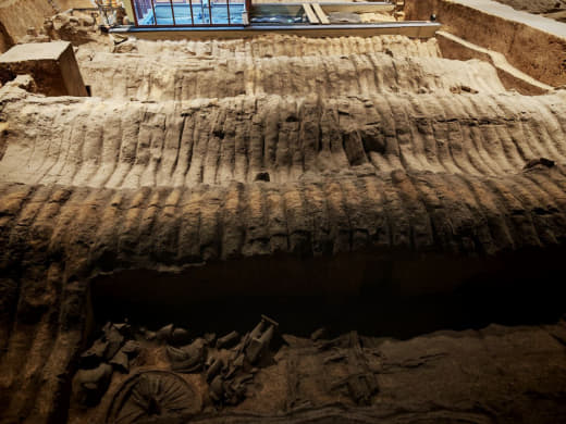 Foso 2 en excavación