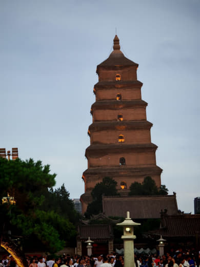 Alrededores de la pagoda