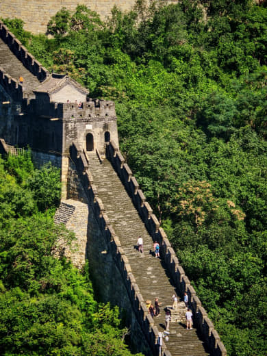 Caminando por la muralla