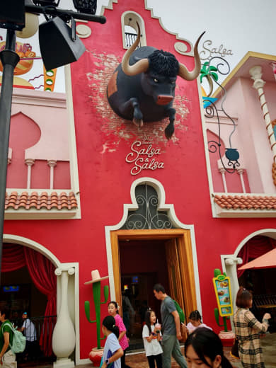 Personajes en la cabalgata