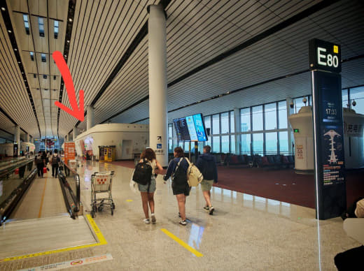 Restaurante en el aeropuerto